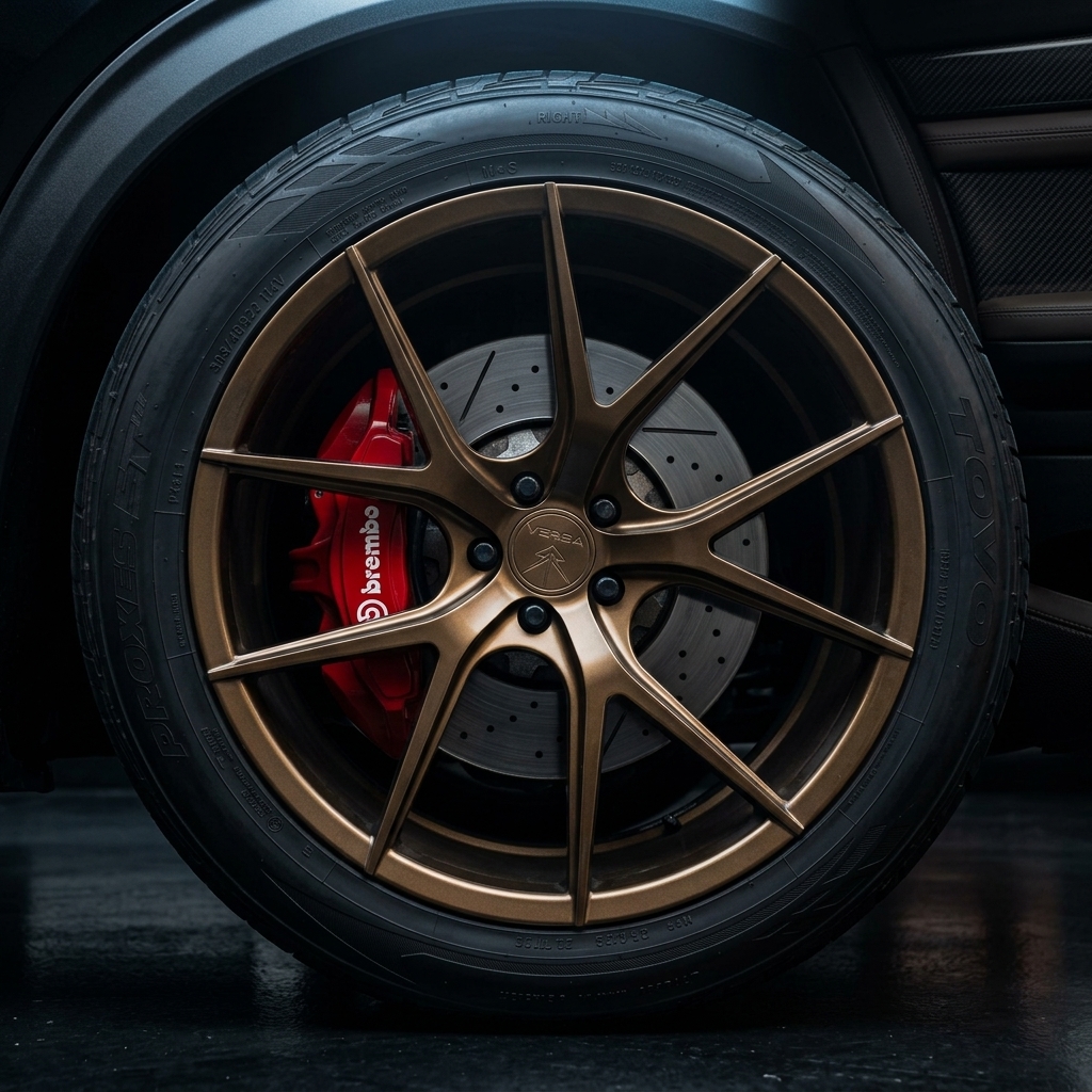 Custom Design Bronze Wheel